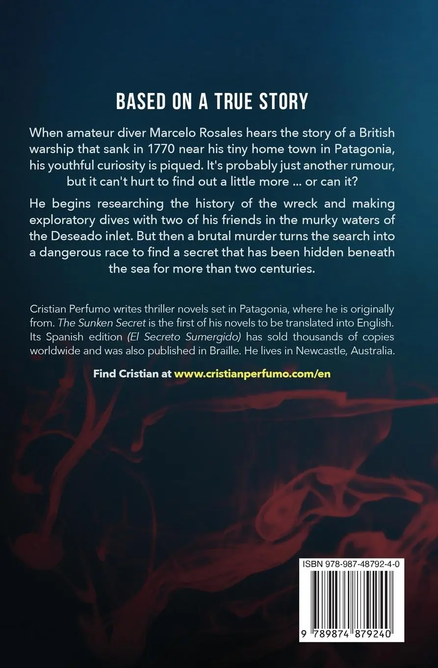 Rückseite: 9789874879240 | The sunken secret | Cristian Perfumo | Taschenbuch | Englisch | 2023