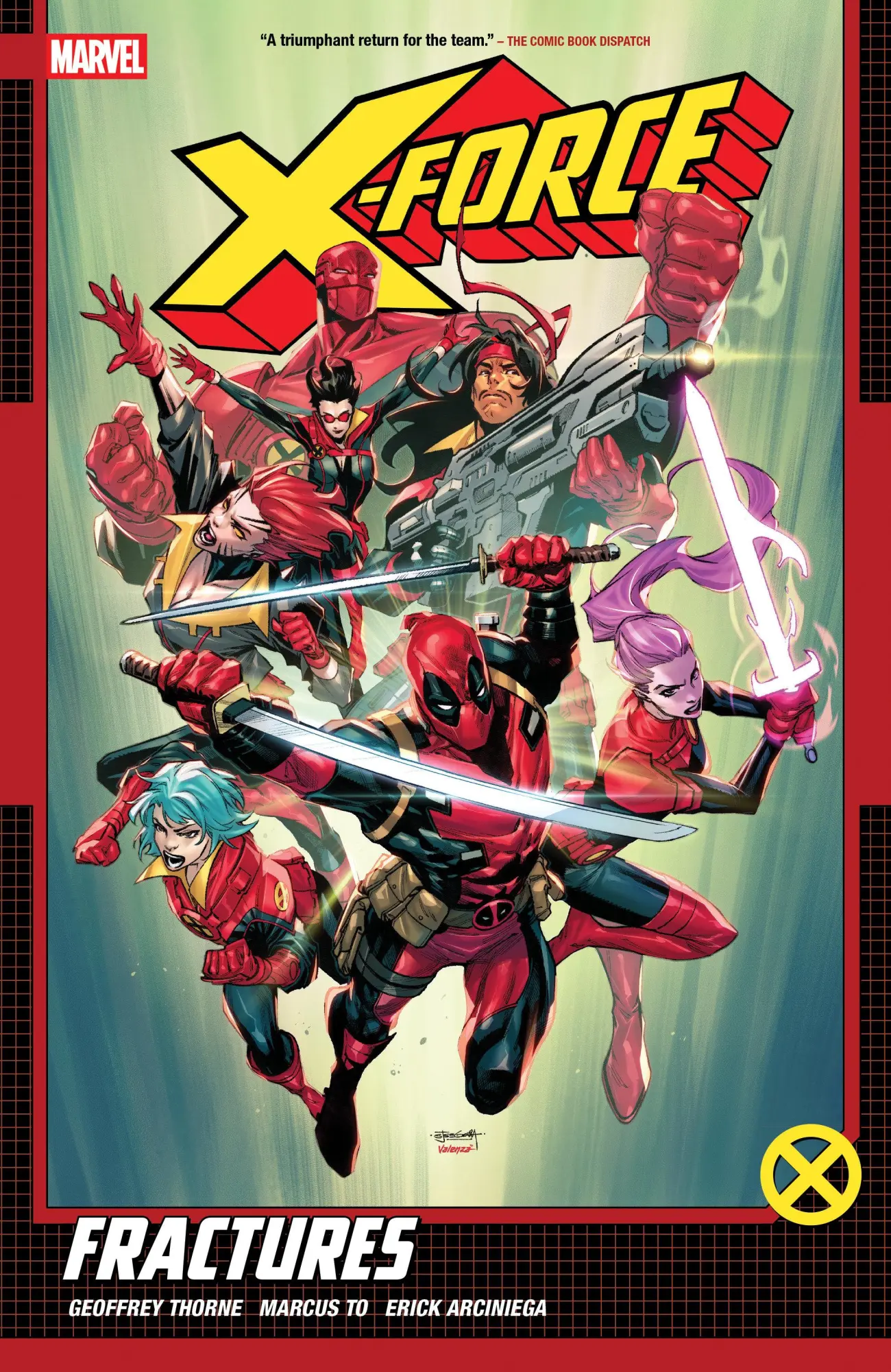 Cover: 9781302959340 | X-Force by Geoffrey Thorne Vol. 1: Fractures | Geoffrey Thorne | Buch