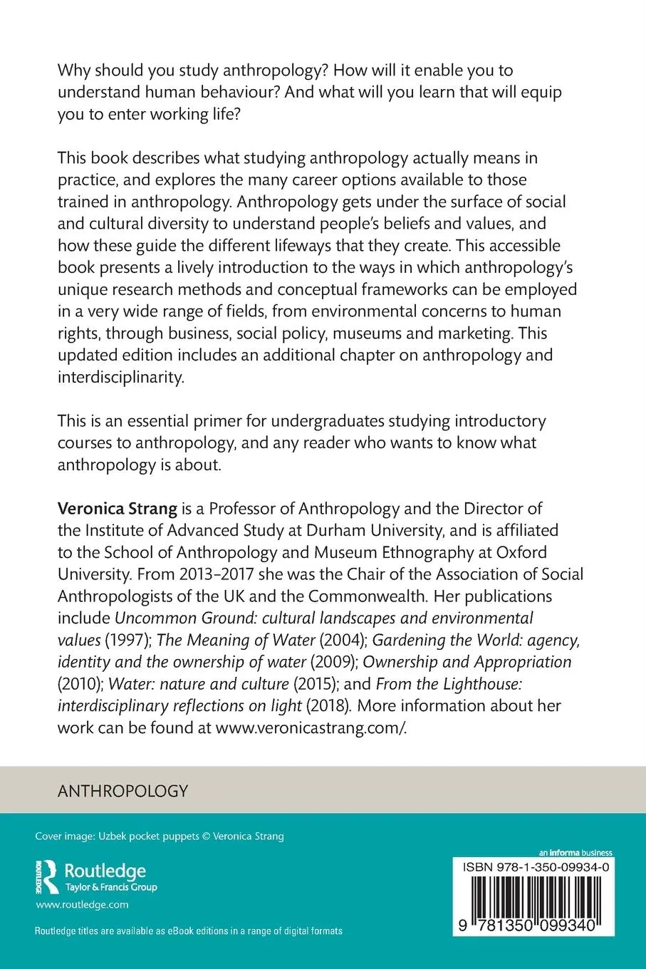 Rückseite: 9781350099340 | What Anthropologists Do | Veronica Strang | Taschenbuch | Englisch
