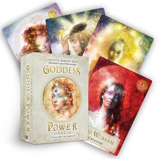 Cover: 9781401959340 | Goddess Power Oracle (Standard Edition) | Colette Baron-Reid | 2020