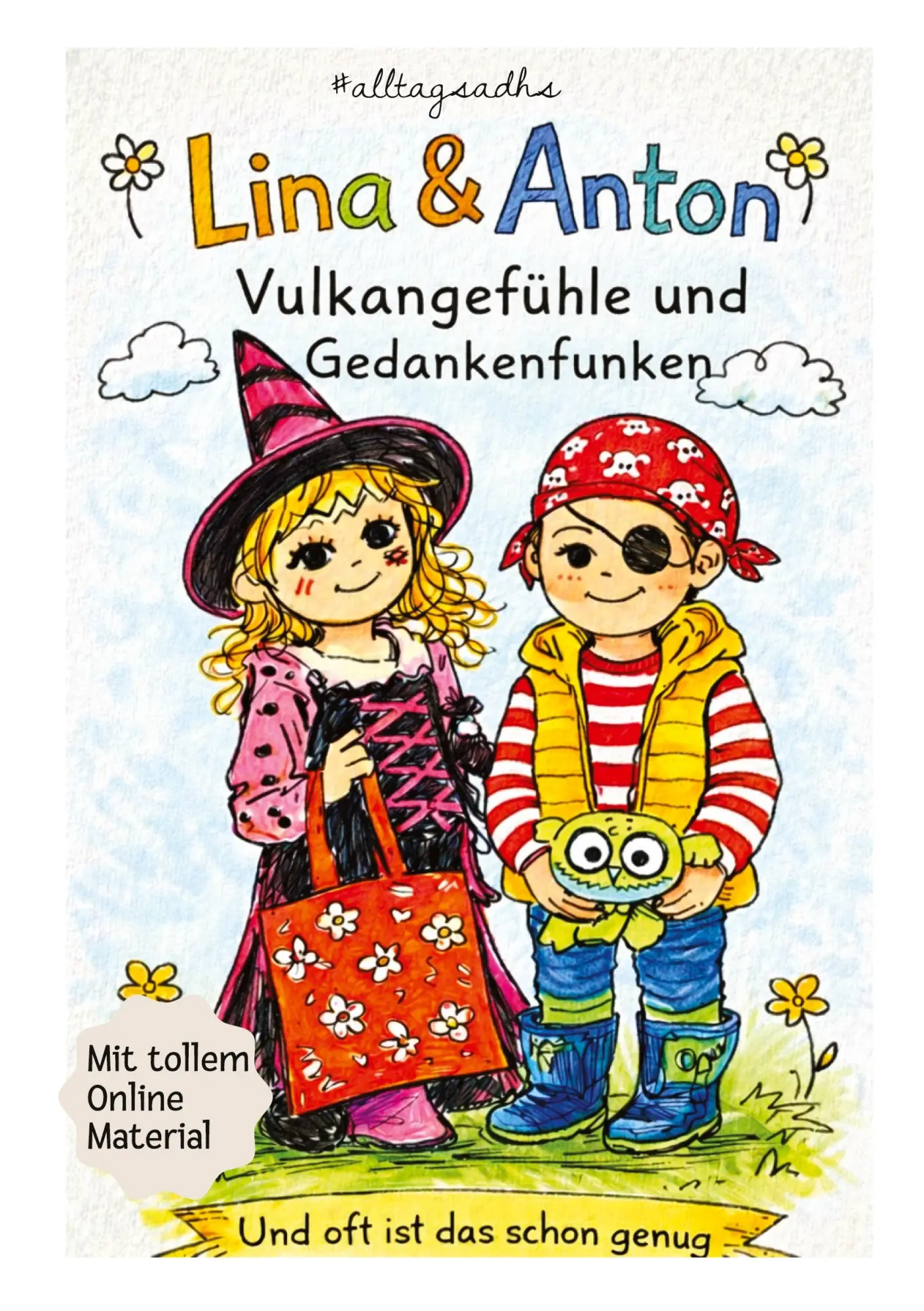 Cover: 9783384799340 | Lina &amp; Anton: Vulkangefühle und Gedankenfunken | Alltagsadhs (u. a.)