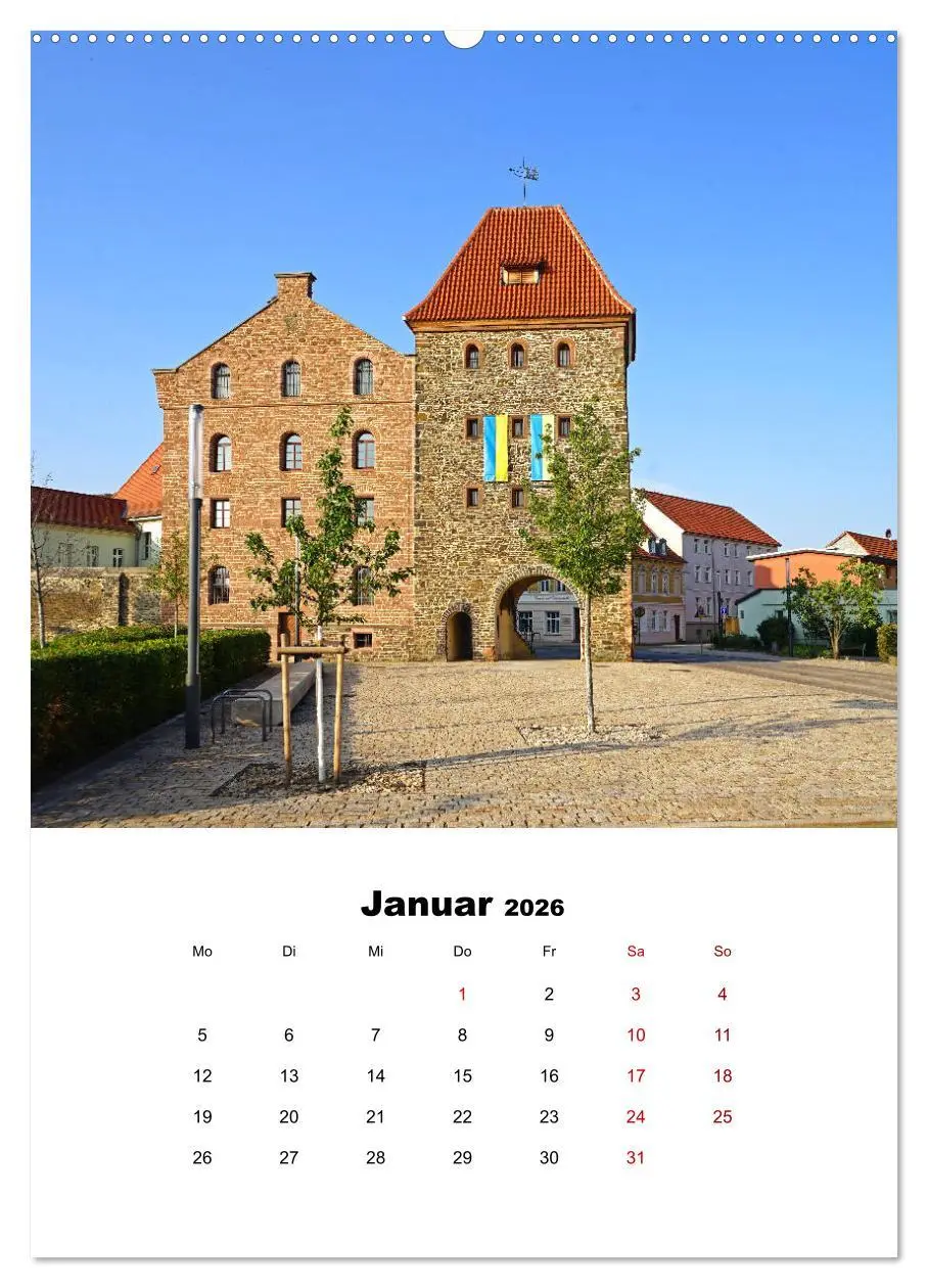 Bild: 9783516389340 | Haldensleben in Sachsen-Anhalt (Wandkalender 2026 DIN A2 hoch),...