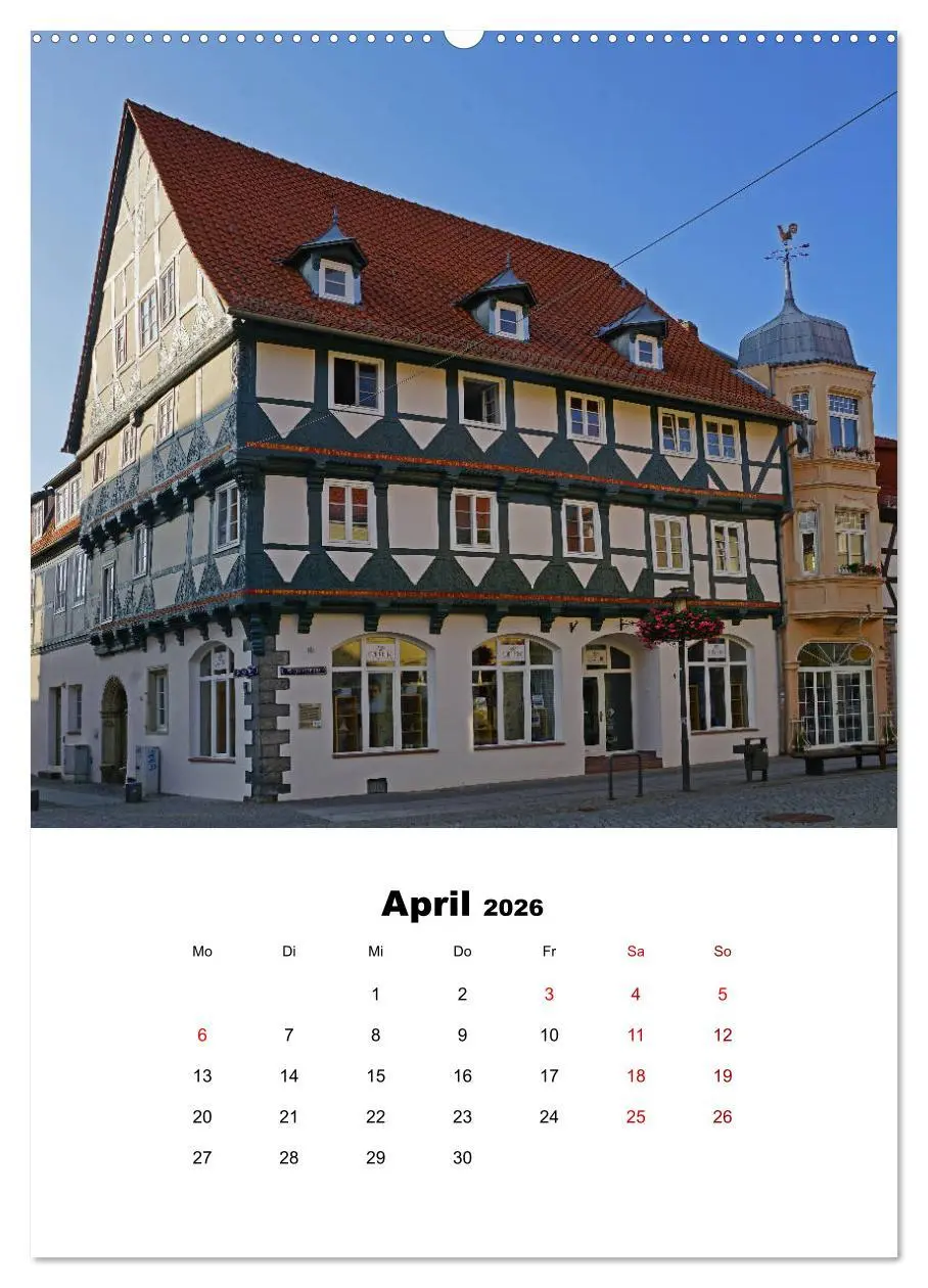 Bild: 9783516389340 | Haldensleben in Sachsen-Anhalt (Wandkalender 2026 DIN A2 hoch),...