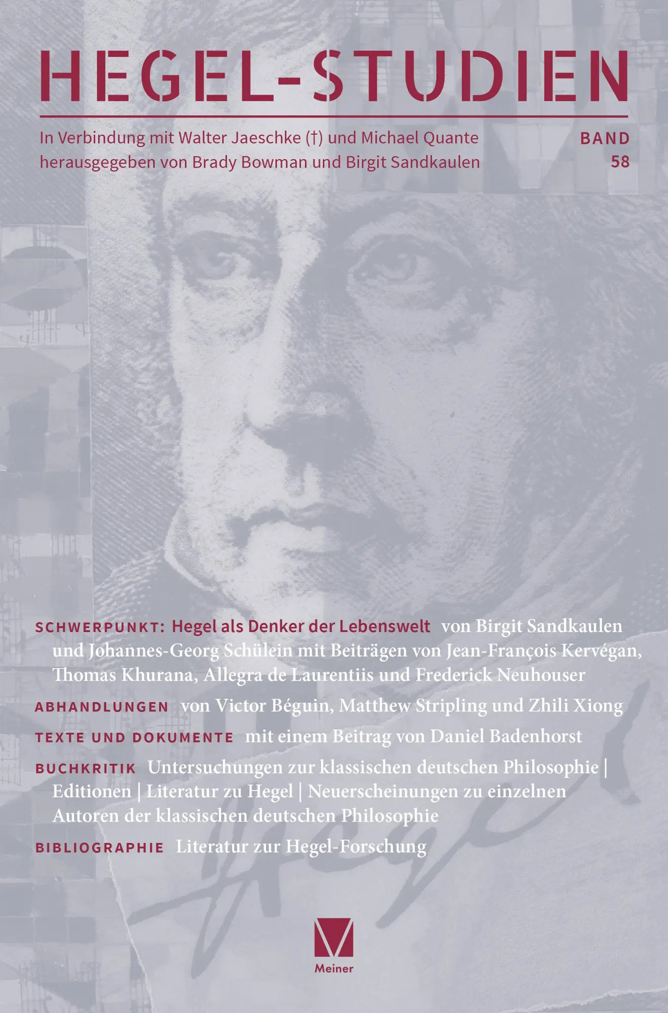 Hegel-Studien Band 58