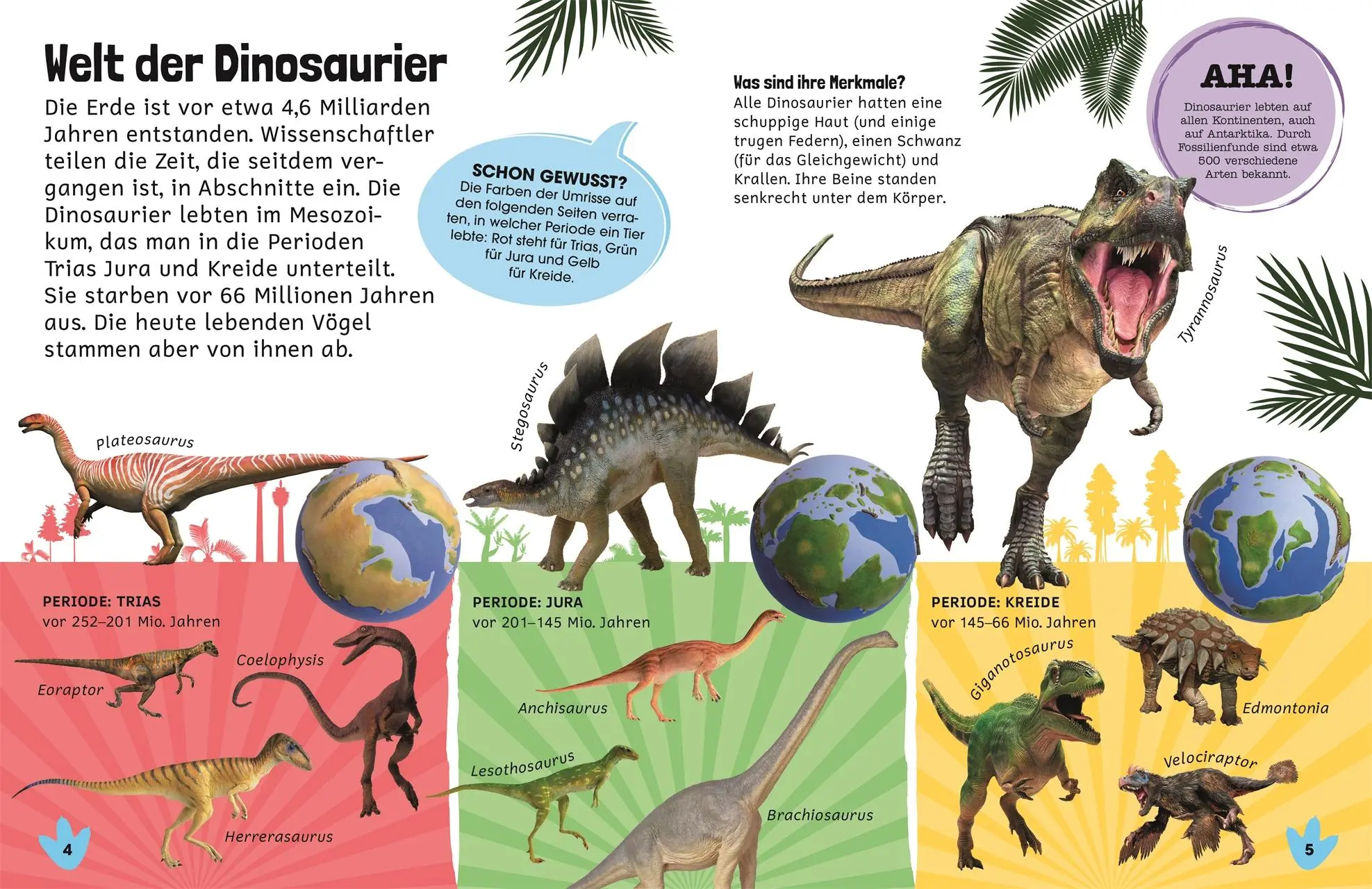 Bild: 9783831039340 | Sticker-Lexikon. Dinosaurier | Mit über 600 Stickern | Eva Sixt | Buch
