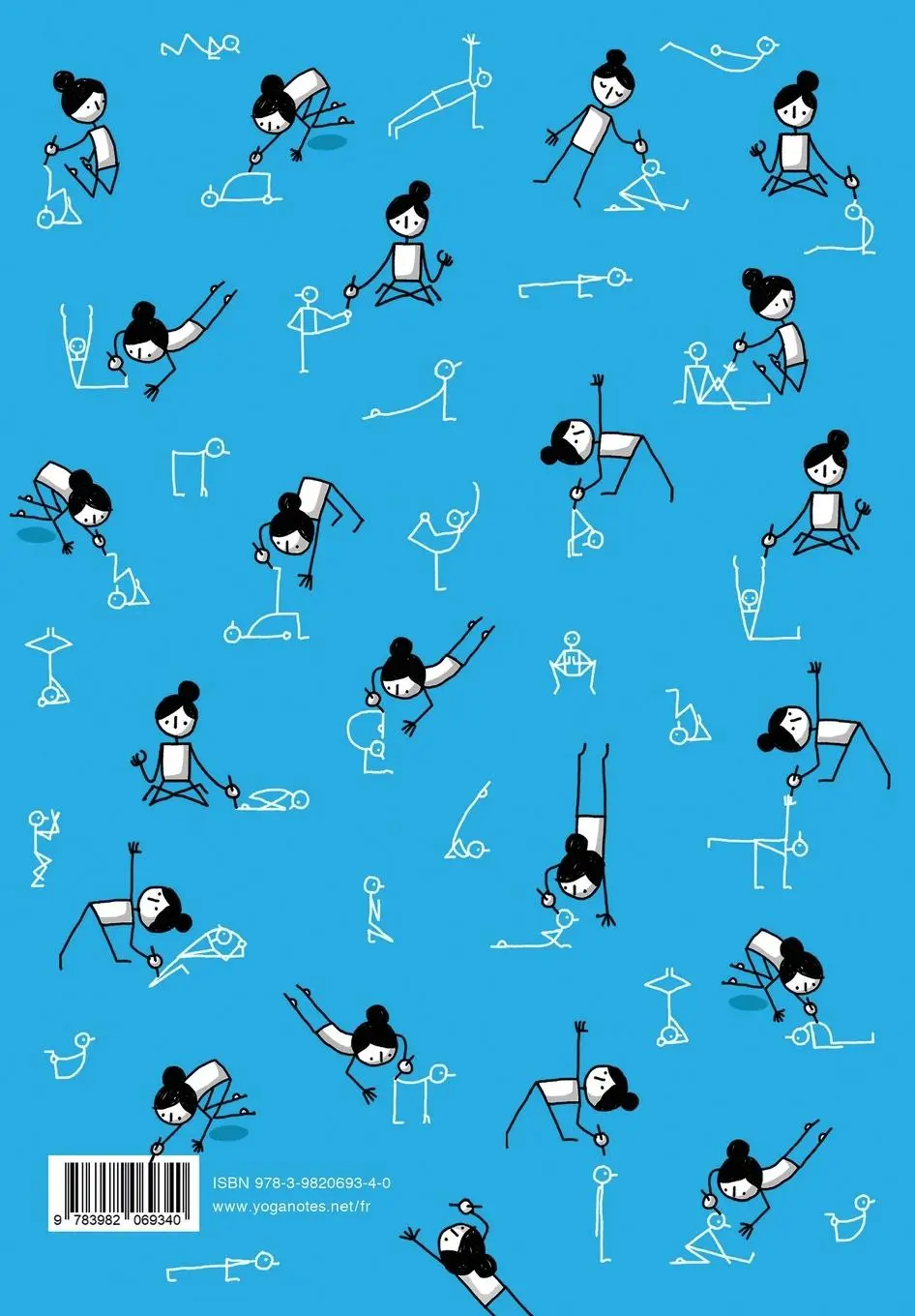 Rückseite: 9783982069340 | Yoganotes - Dessinez les postures de yoga | Eva-Lotta Lamm | Buch
