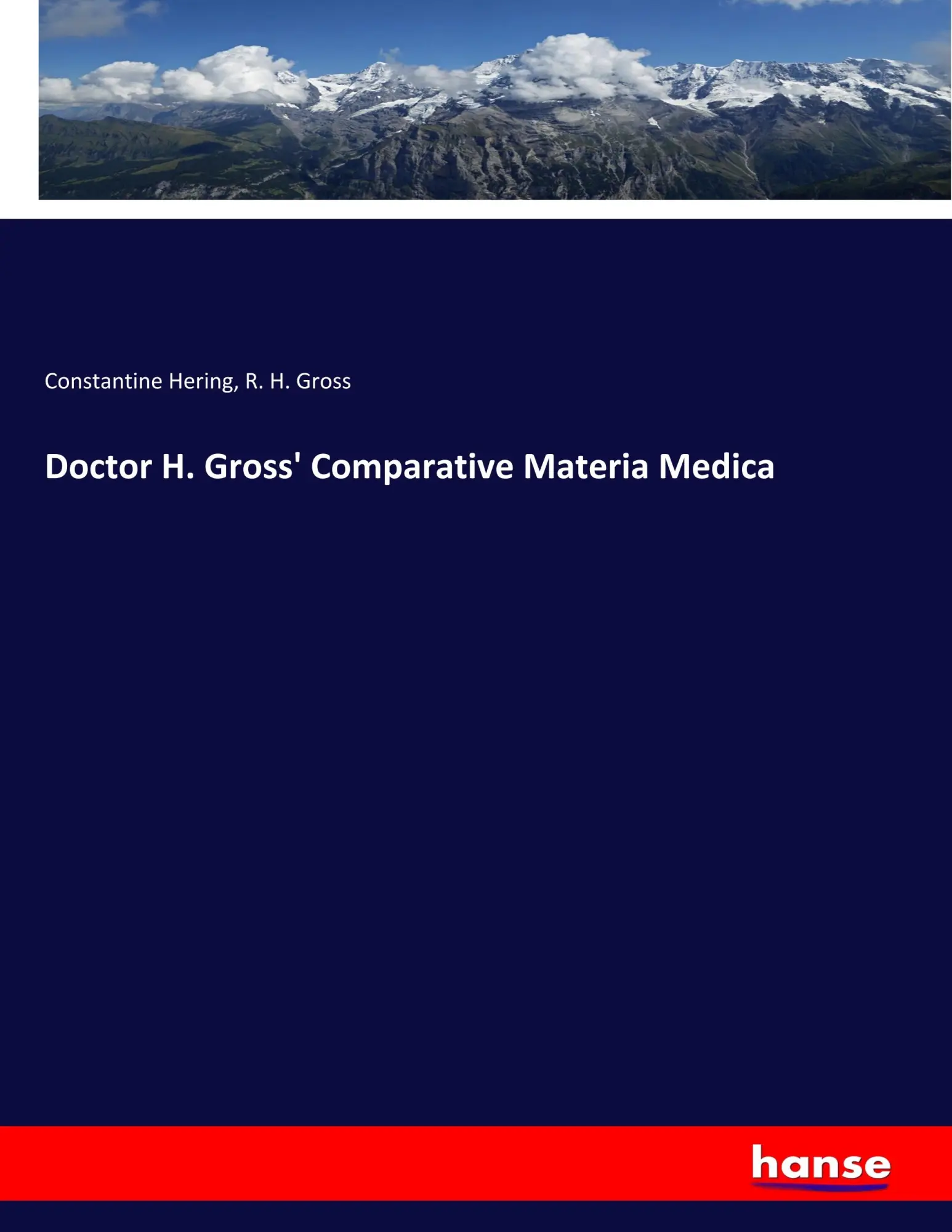 Cover: 9783337569440 | Doctor H. Gross' Comparative Materia Medica | Hering (u. a.) | Buch