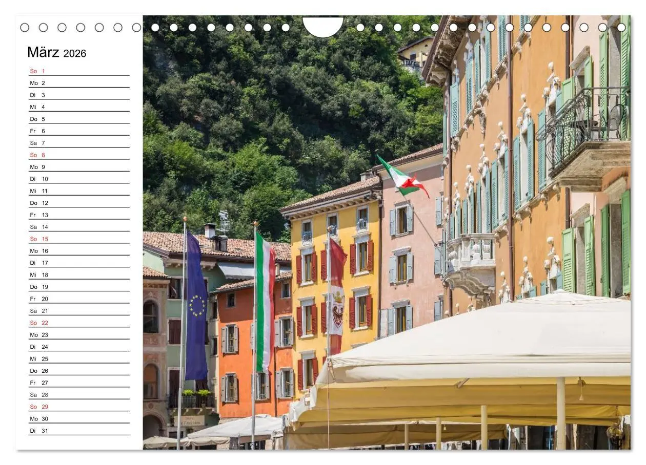Bild: 9783457979440 | WUNDERBARER GARDASEE Riva del Garda und Torbole (Wandkalender 2026...