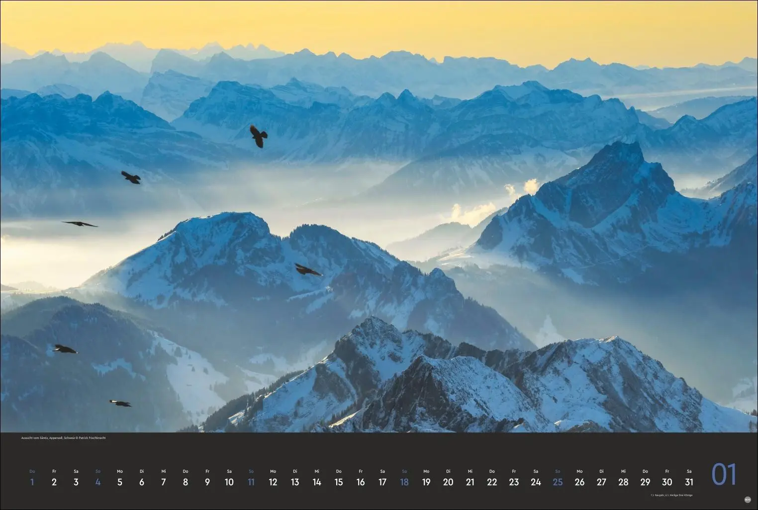 Bild: 9783756409440 | Horizonte Kalender 2026 | Heye | Kalender | Spiralbindung | 15 S.