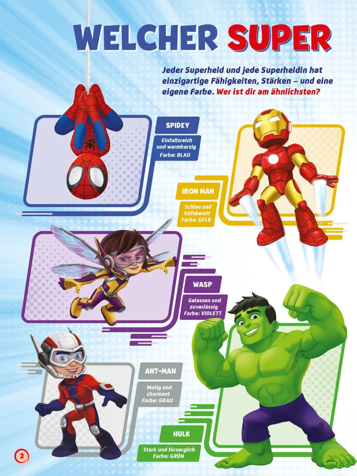 Bild: 9783845129440 | MARVEL Spidey und seine Super-Freunde: Welcher Superheld bist du?...