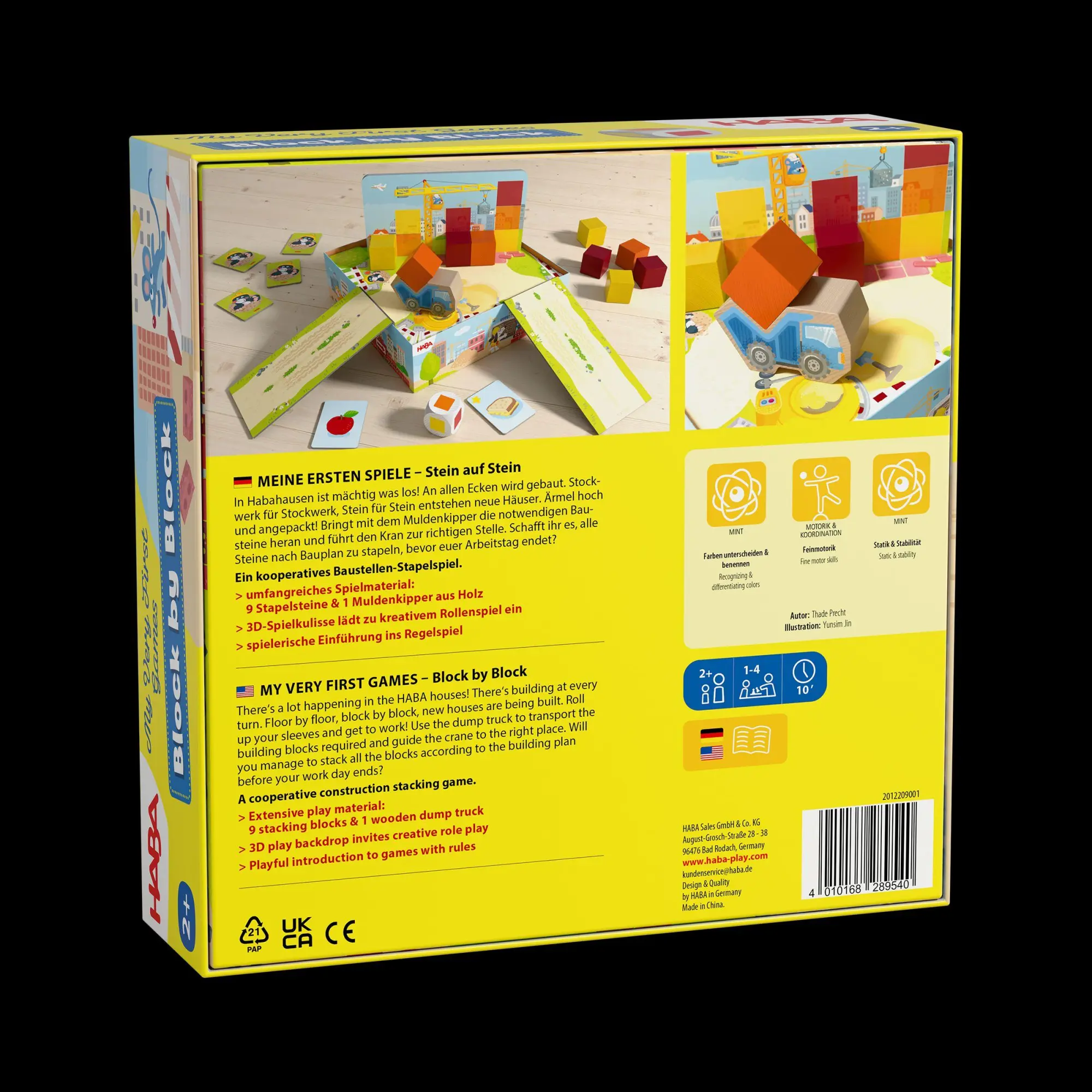 Bild: 4010168289540 | Meine ersten Spiele - Stein auf Stein | Spiel | Deutsch | 2026