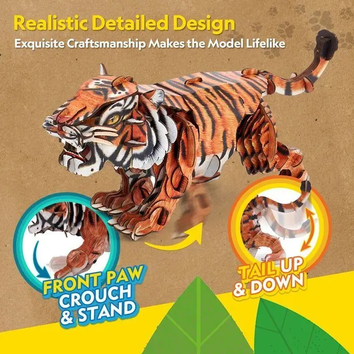 Bild: 7640409429540 | CUBICFUN - 3D Puzzle Tiger 87 Teile | Spiel | 661179 | 2026 | CUBICFUN