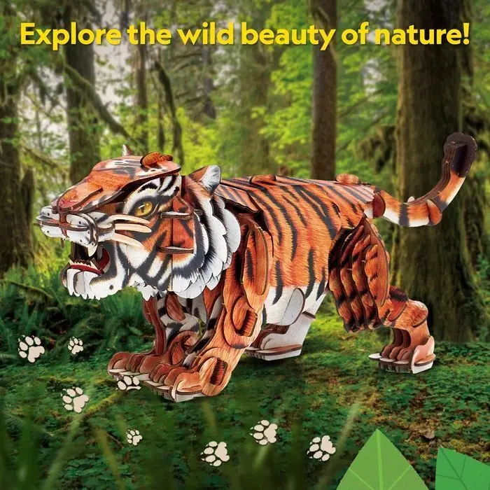 Bild: 7640409429540 | CUBICFUN - 3D Puzzle Tiger 87 Teile | Spiel | 661179 | 2026 | CUBICFUN