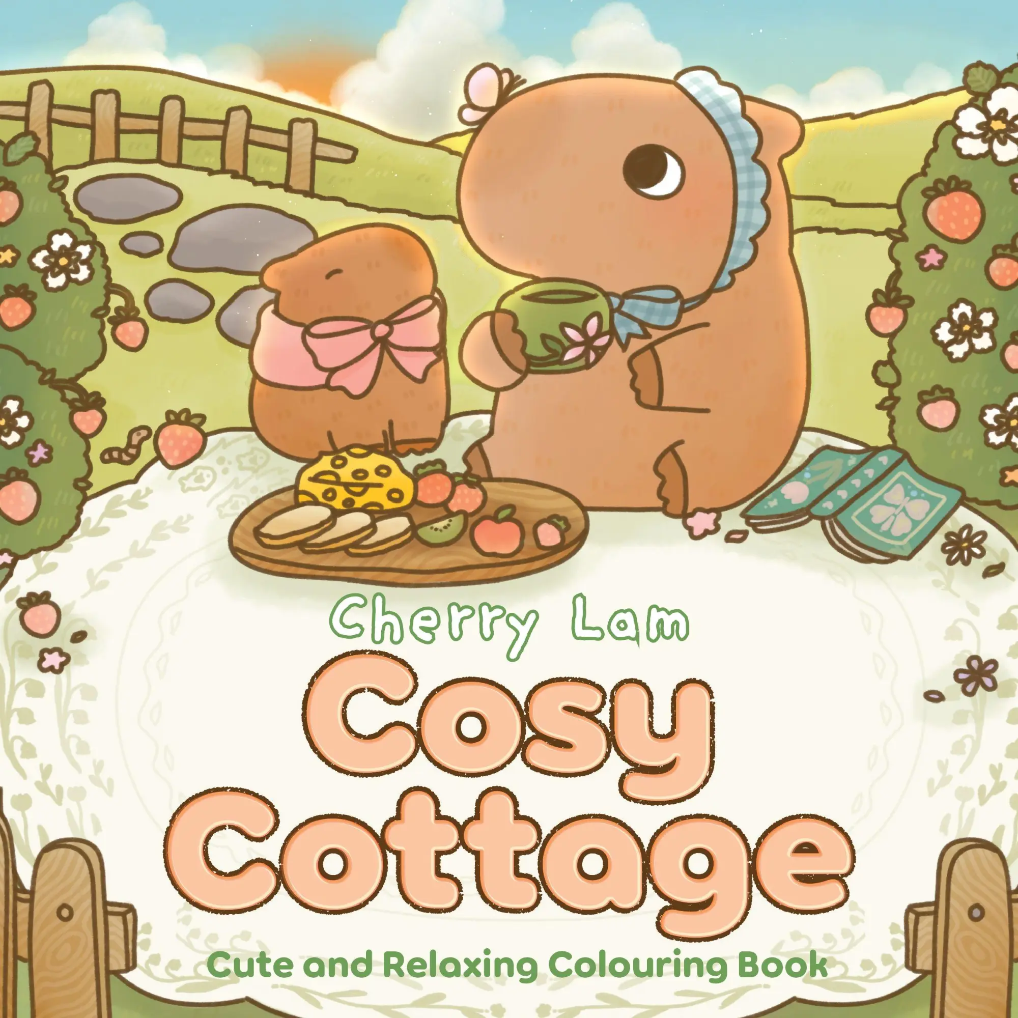 Cover: 9781529989540 | Cosy Cottage | Cute and Relaxing Colouring Book | Cherry Lam | Buch