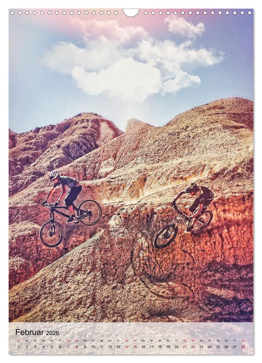 Bild: 9783516369540 | Mountainbike - einfach Spaß (Wandkalender 2026 DIN A3 hoch),...