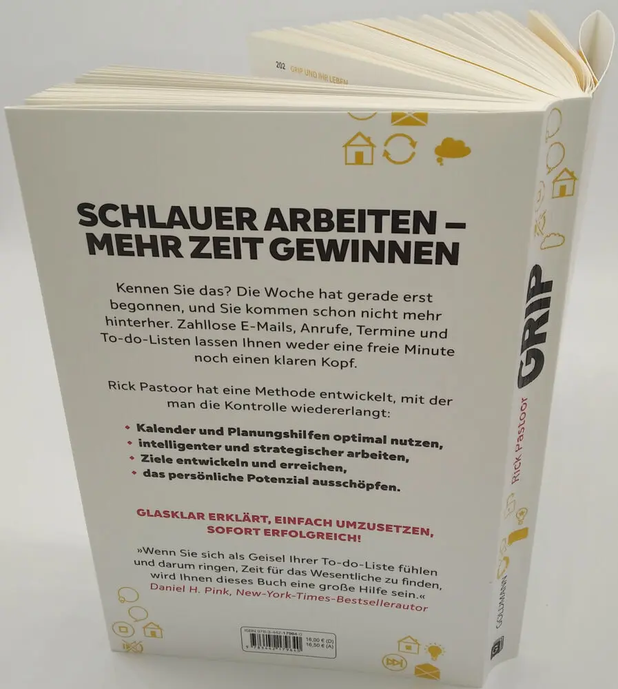 Bild: 9783442179640 | GRIP - Die Methode, um alles im Griff zu haben | Rick Pastoor | Buch