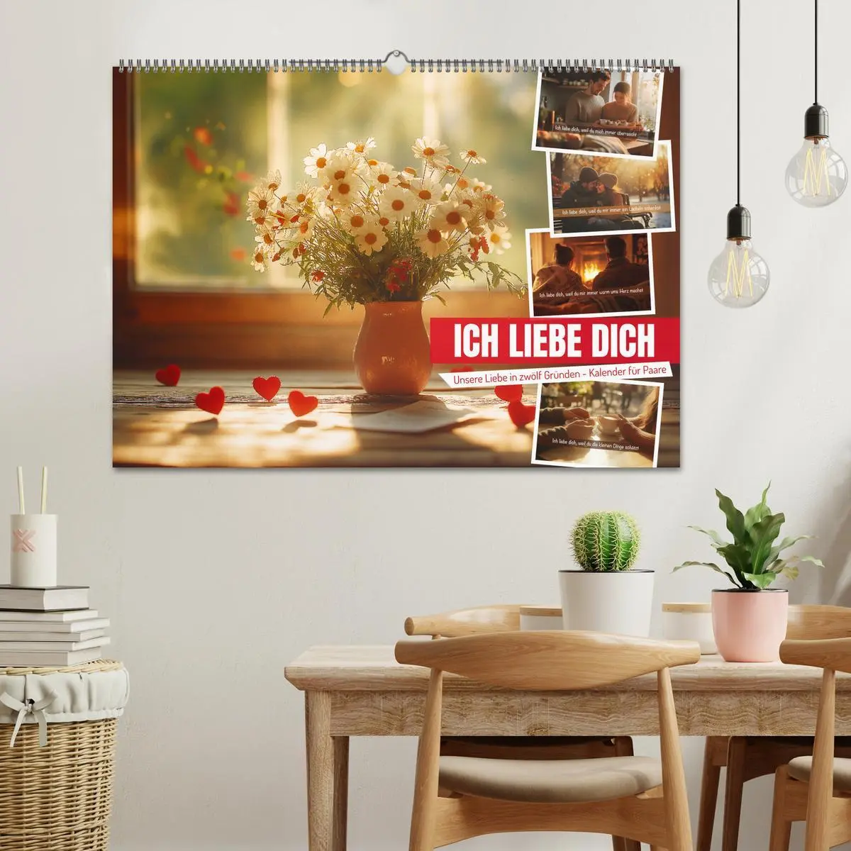 Bild: 9783457339640 | ICH LIEBE DICH - Unsere Liebe in zwölf Gründen (Wandkalender 2026...