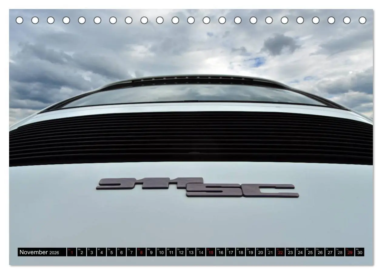 Bild: 9783516049640 | Porsche 911 SC pure Ästhetik (Tischkalender 2026 DIN A5 quer),...