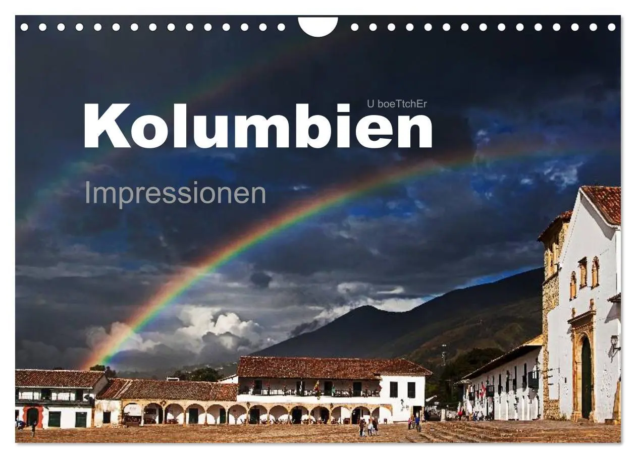 Cover: 9783516119640 | Kolumbien Impressionen (Wandkalender 2026 DIN A4 quer), CALVENDO...