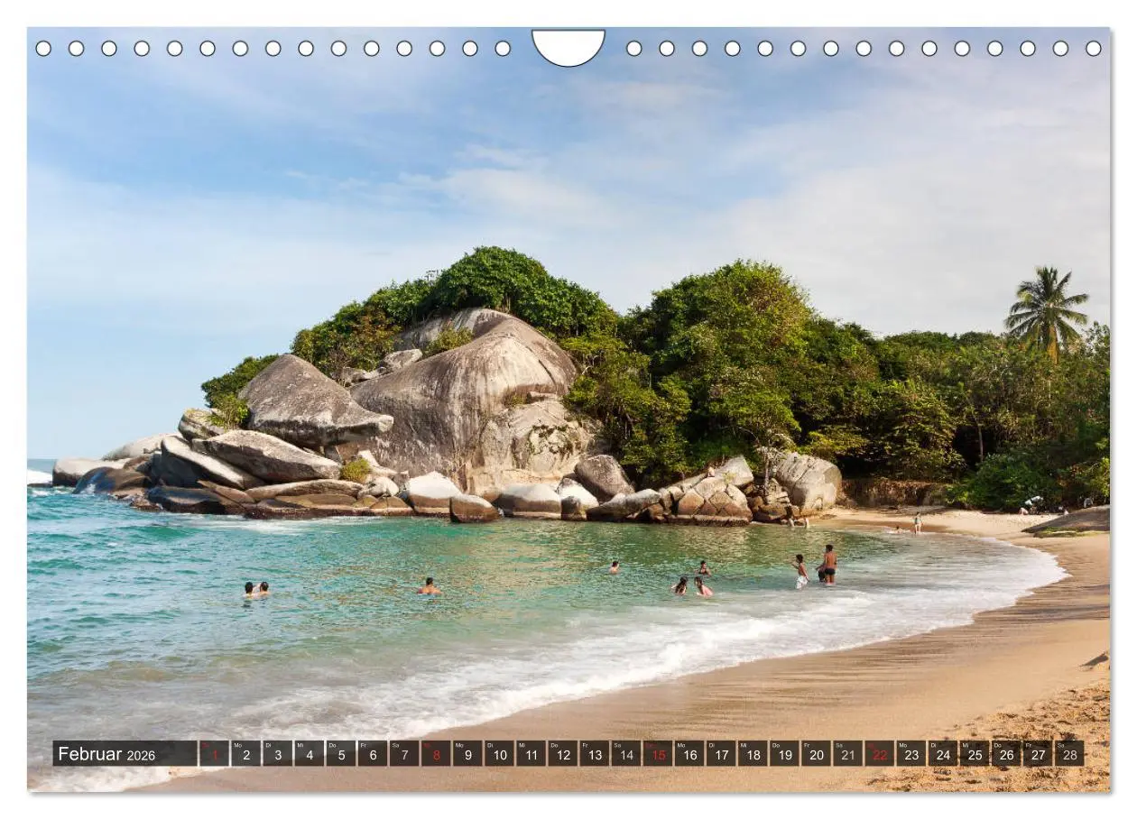 Bild: 9783516119640 | Kolumbien Impressionen (Wandkalender 2026 DIN A4 quer), CALVENDO...