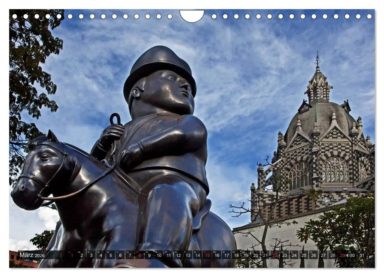 Bild: 9783516119640 | Kolumbien Impressionen (Wandkalender 2026 DIN A4 quer), CALVENDO...