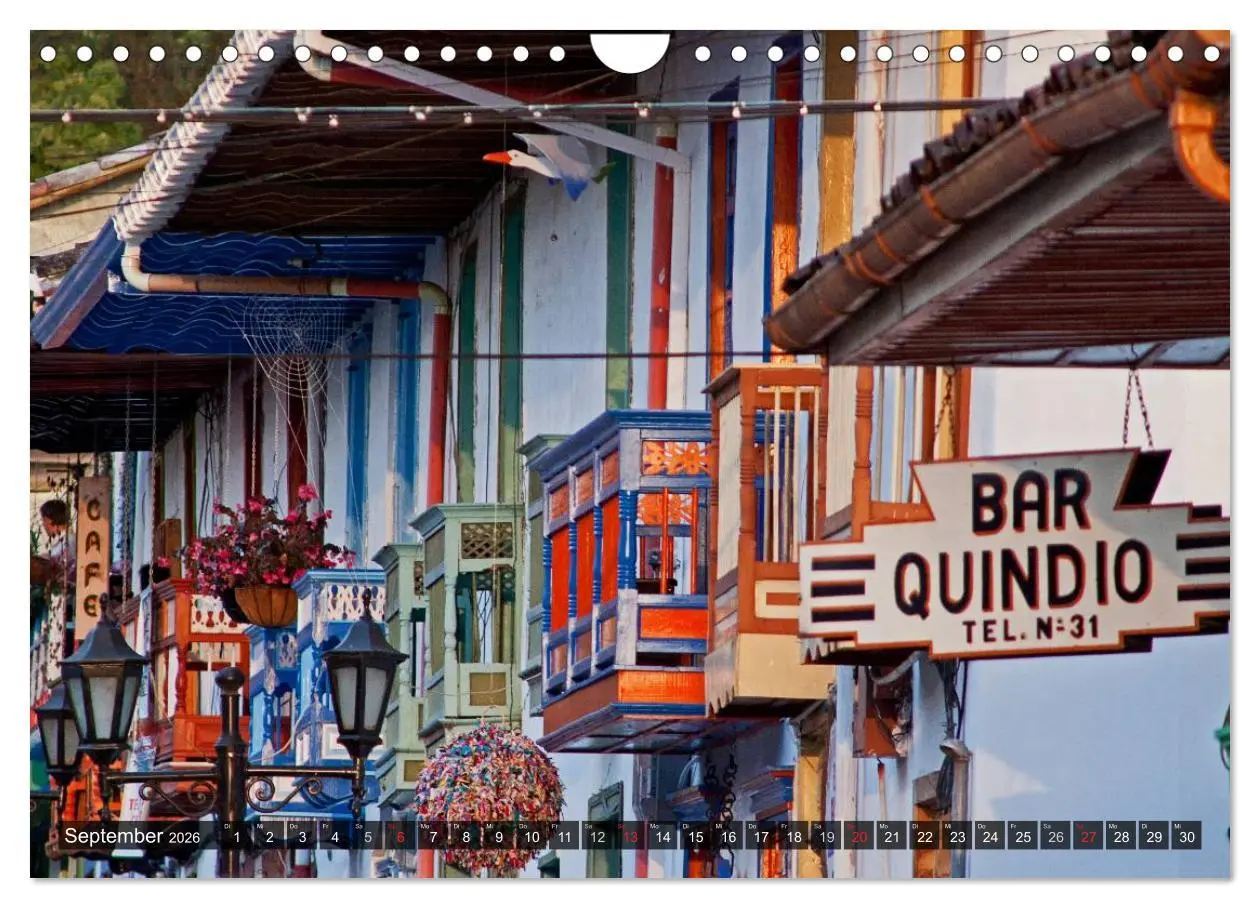 Bild: 9783516119640 | Kolumbien Impressionen (Wandkalender 2026 DIN A4 quer), CALVENDO...