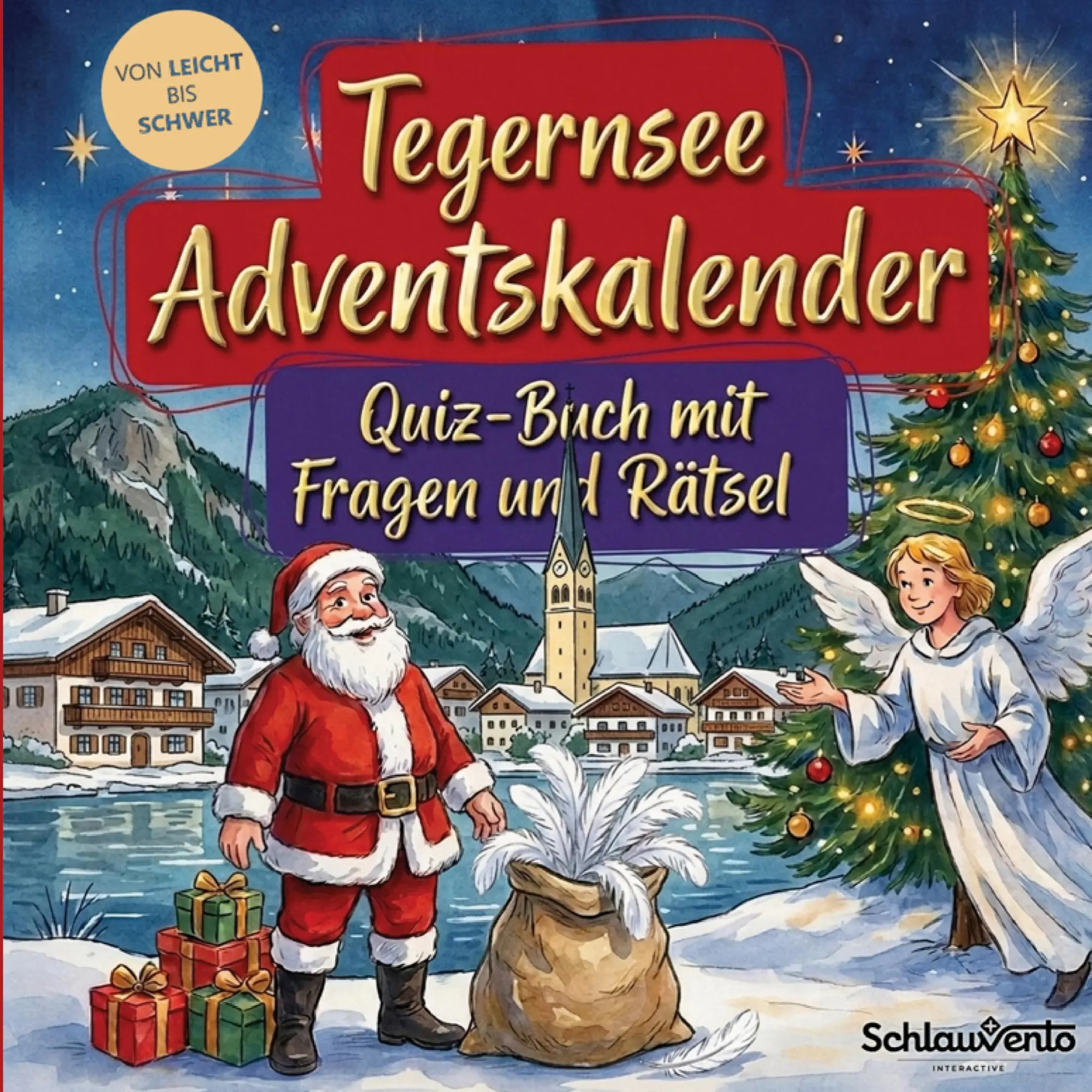 Cover: 9783693199640 | Tegernsee-Adventskalender: Quiz-Buch mit Fragen und Rätsel | Buch