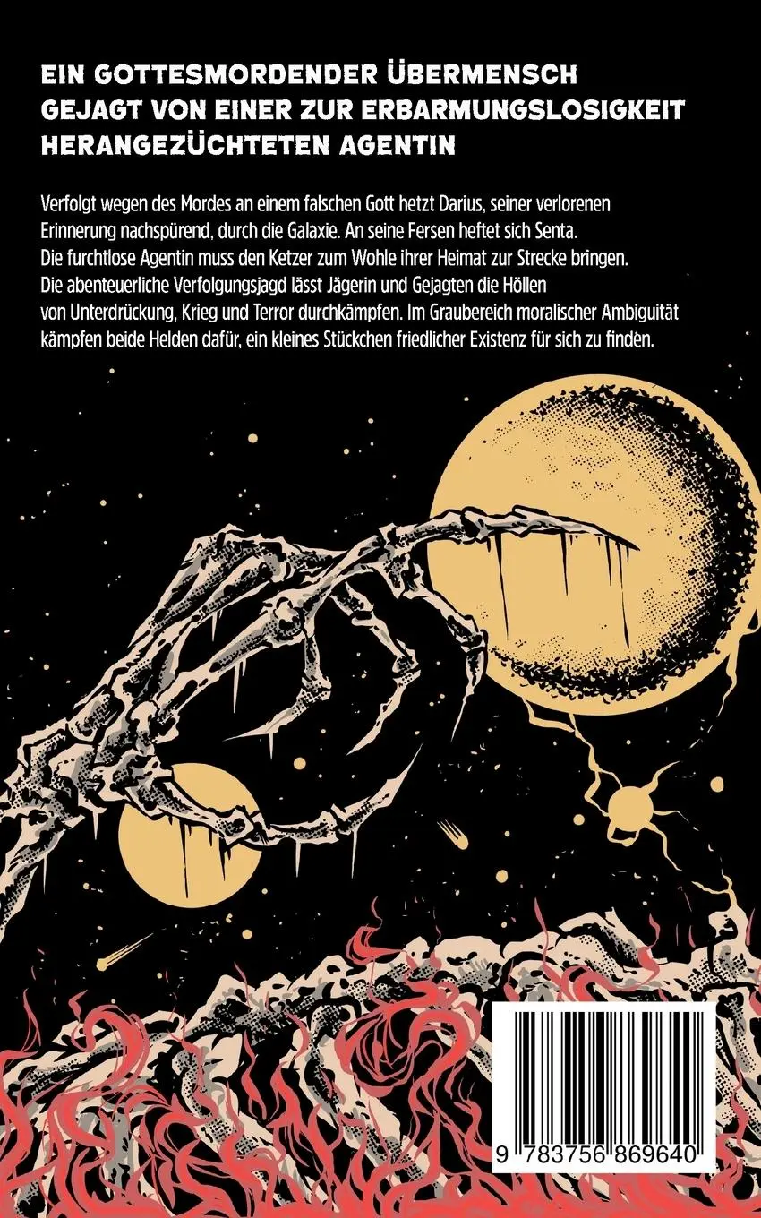 Rückseite: 9783756869640 | Nekromant der Raumfaltepoche | Peter Schrammel | Taschenbuch | 492 S.