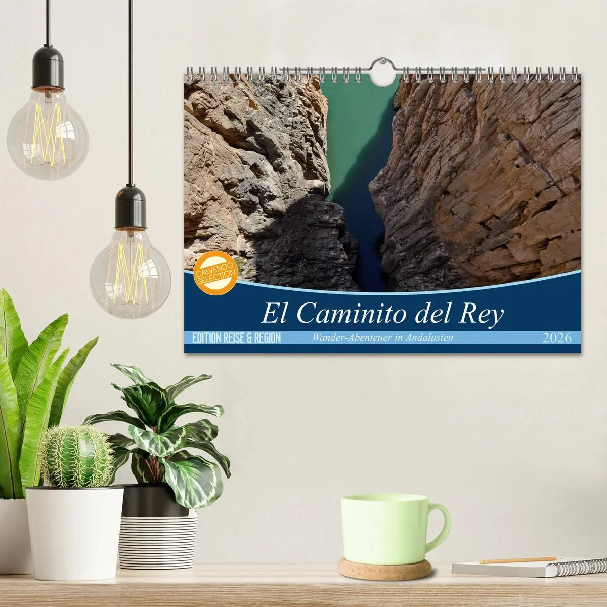 Bild: 9783457879740 | El Caminito del Rey (Wandkalender 2026 DIN A4 quer), CALVENDO...