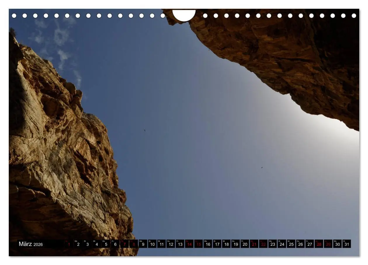 Bild: 9783457879740 | El Caminito del Rey (Wandkalender 2026 DIN A4 quer), CALVENDO...