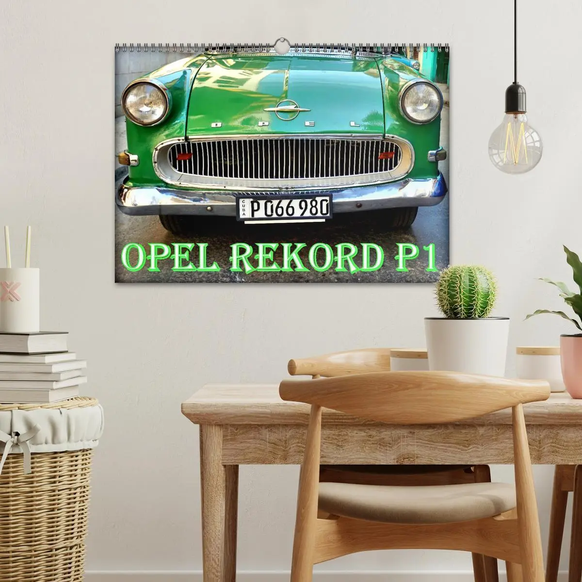 Bild: 9783516039740 | OPEL REKORD P1 (Wandkalender 2026 DIN A3 quer), CALVENDO...