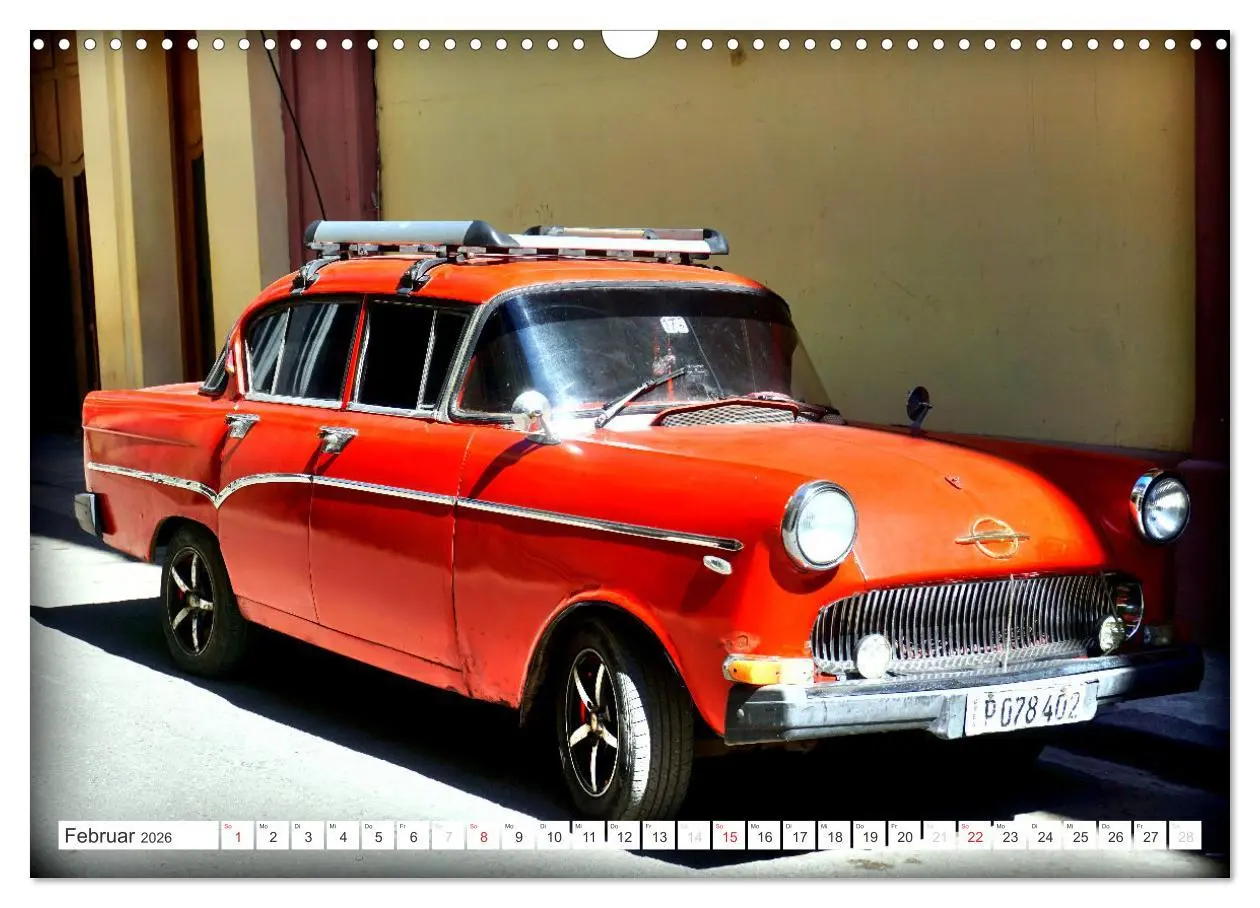 Bild: 9783516039740 | OPEL REKORD P1 (Wandkalender 2026 DIN A3 quer), CALVENDO...