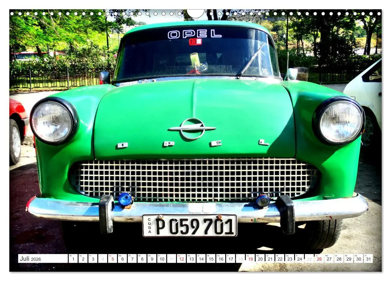 Bild: 9783516039740 | OPEL REKORD P1 (Wandkalender 2026 DIN A3 quer), CALVENDO...