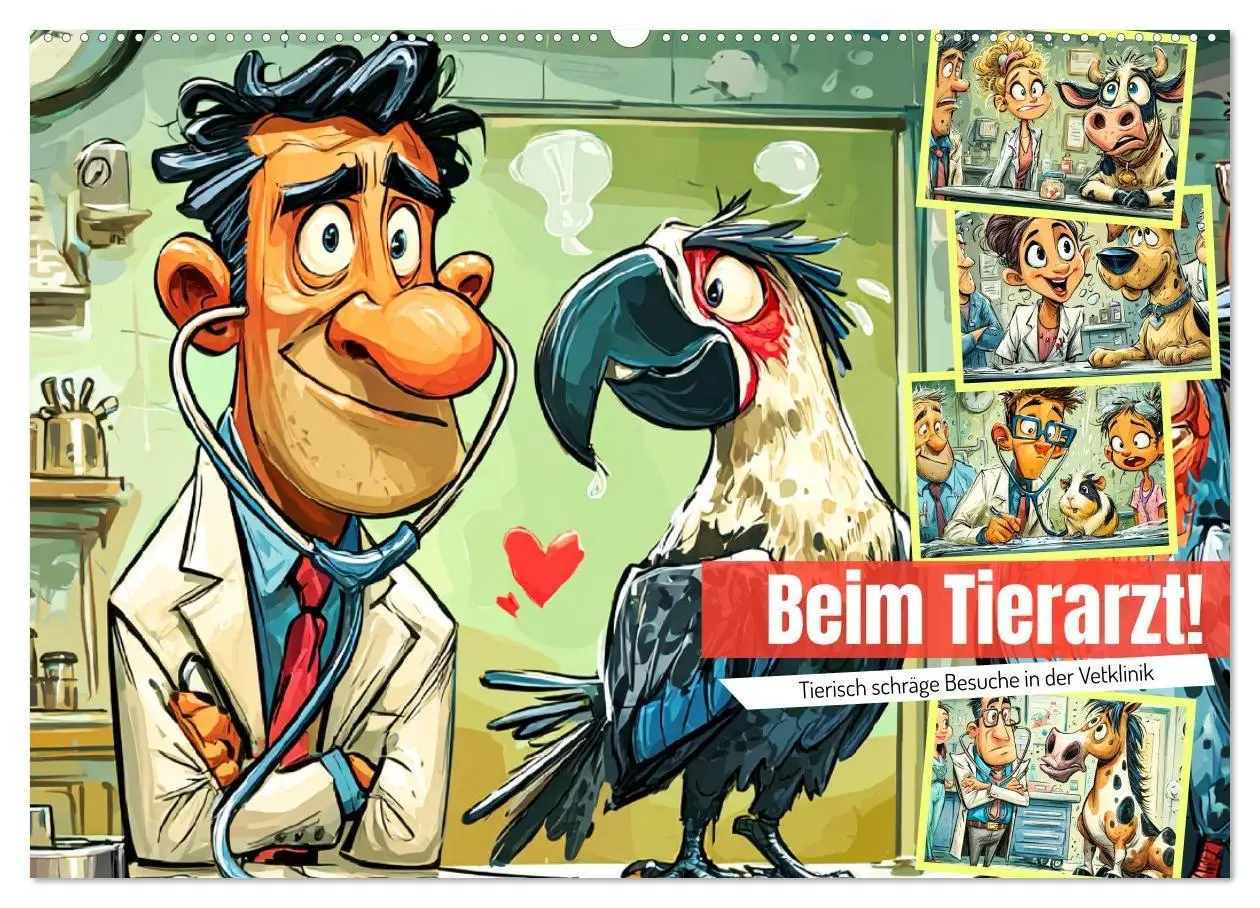 Cover: 9783516659740 | Beim Tierarzt! Tierisch schräge Besuche in der Vetklinik...
