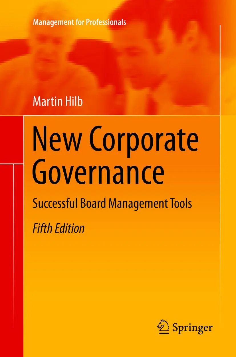 Cover: 9783662569740 | New Corporate Governance | Successful Board Management Tools | Hilb