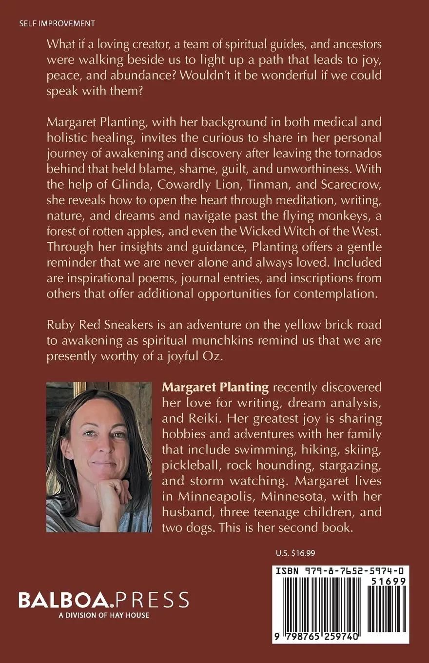 Rückseite: 9798765259740 | Ruby-Red Sneakers | A Journey to Healing and Awakening to Your Truth