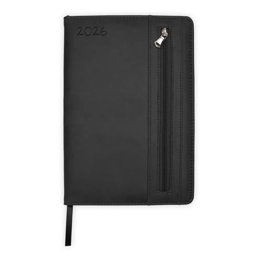 Cover: 4251901509840 | Trötsch Wochenplaner A5 mit Tasche Schwarz 2026 | Taschenkalender | KG