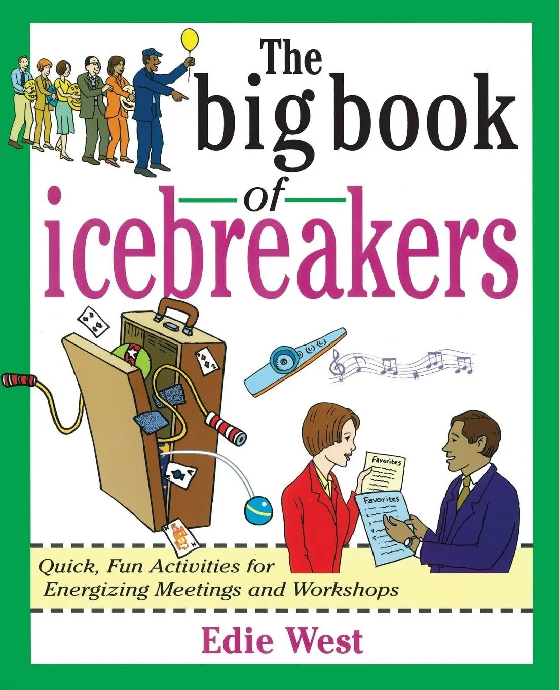 Cover: 9780071349840 | The Big Book of Icebreakers | Edie West | Taschenbuch | Englisch