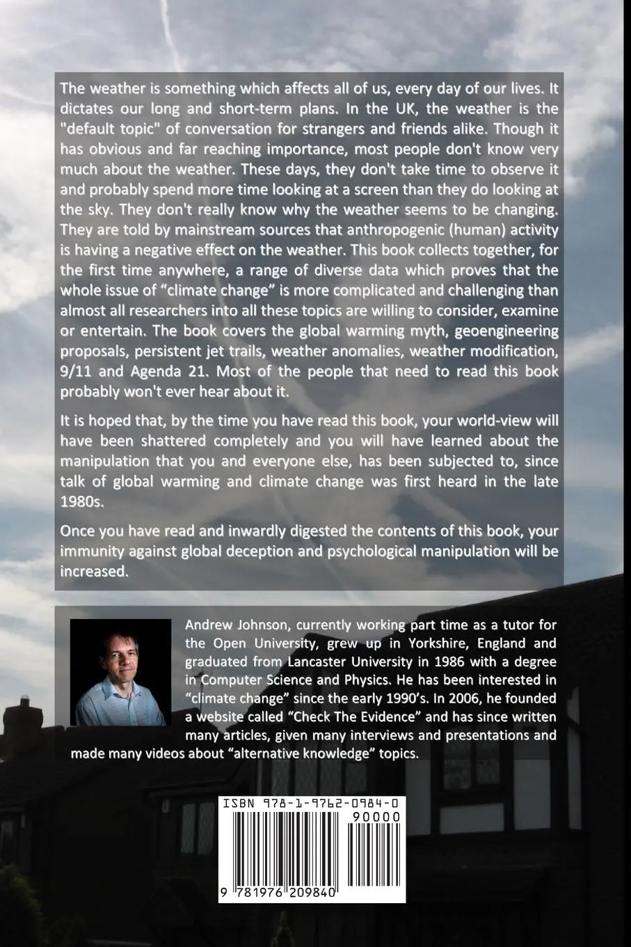 Rückseite: 9781976209840 | Climate Change and Global Warming - Exposed | Andrew Johnson | Buch