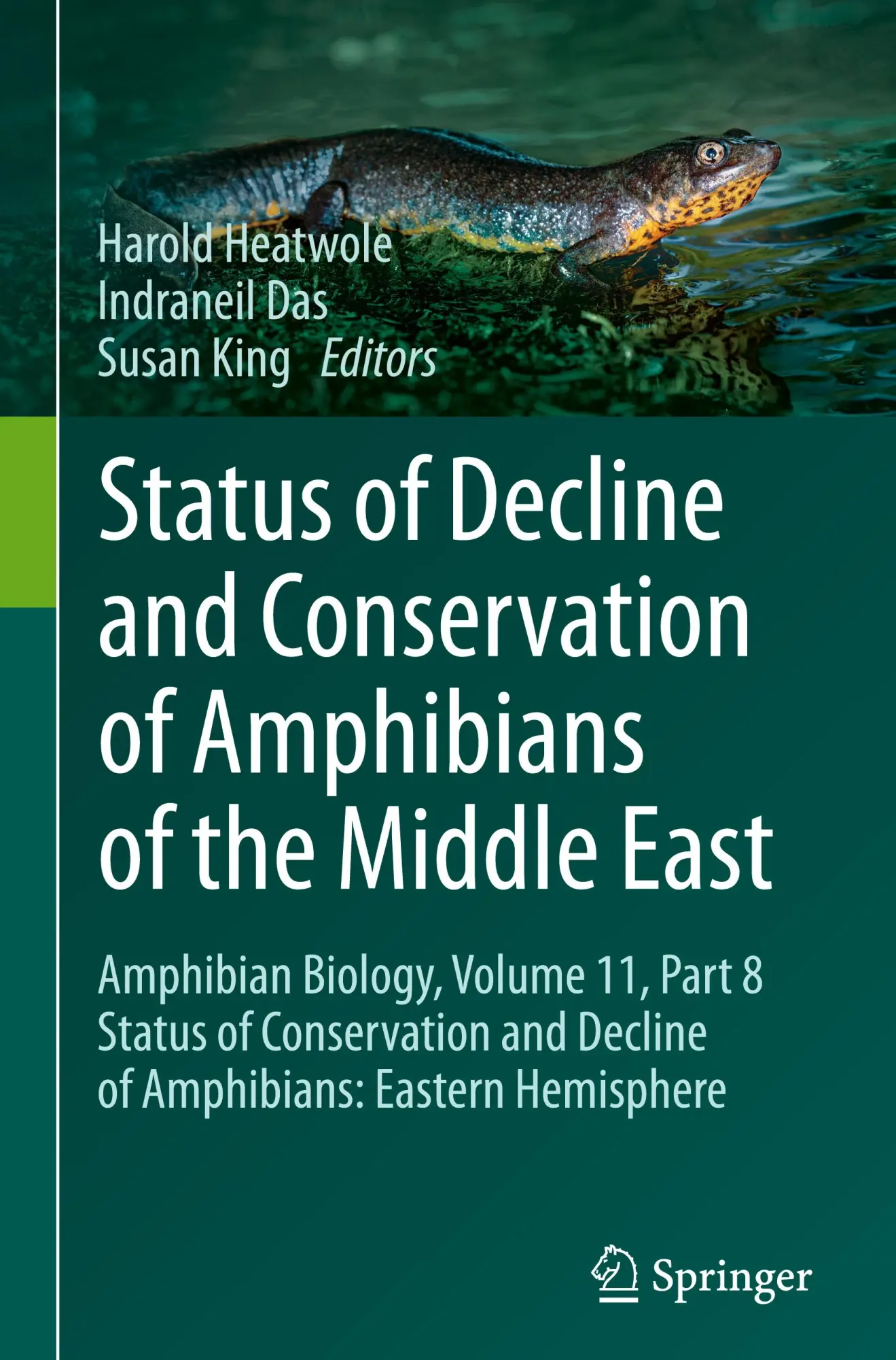 Cover: 9783031689840 | Status of Decline and Conservation of Amphibians of the Middle East