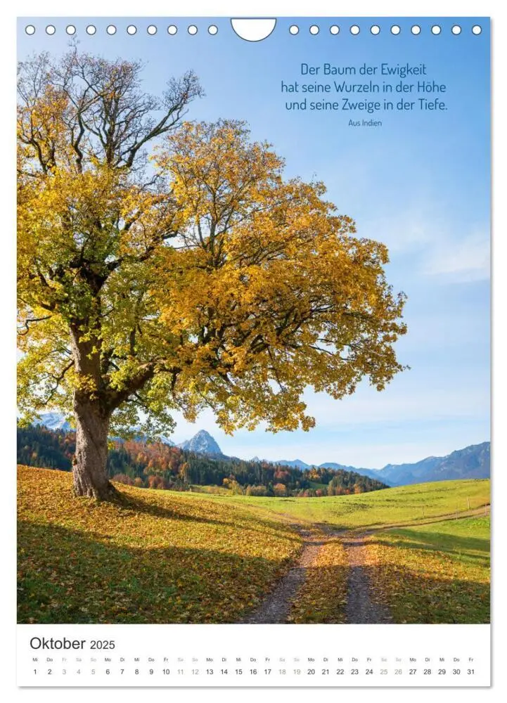 Bild: 9783383829840 | Christliche Natur-Poster (Wandkalender 2025 DIN A4 hoch), CALVENDO...