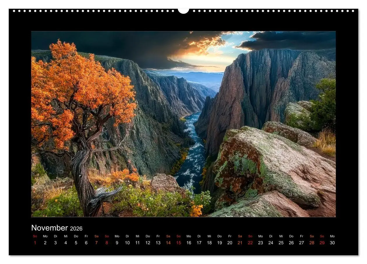 Bild: 9783457249840 | Nationalparks der USA - wilde Schönheiten (Wandkalender 2026 DIN A2...