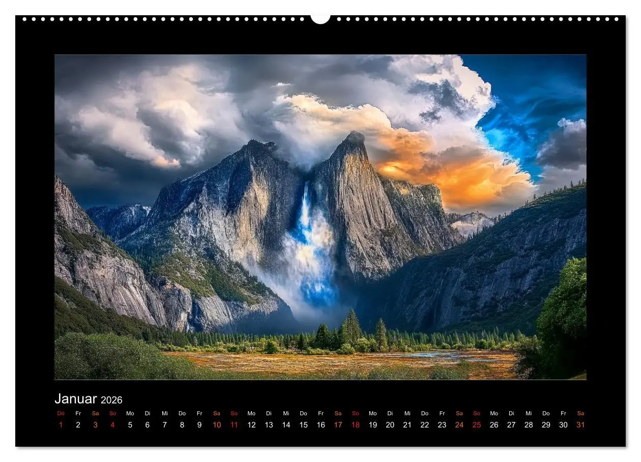Bild: 9783457249840 | Nationalparks der USA - wilde Schönheiten (Wandkalender 2026 DIN A2...