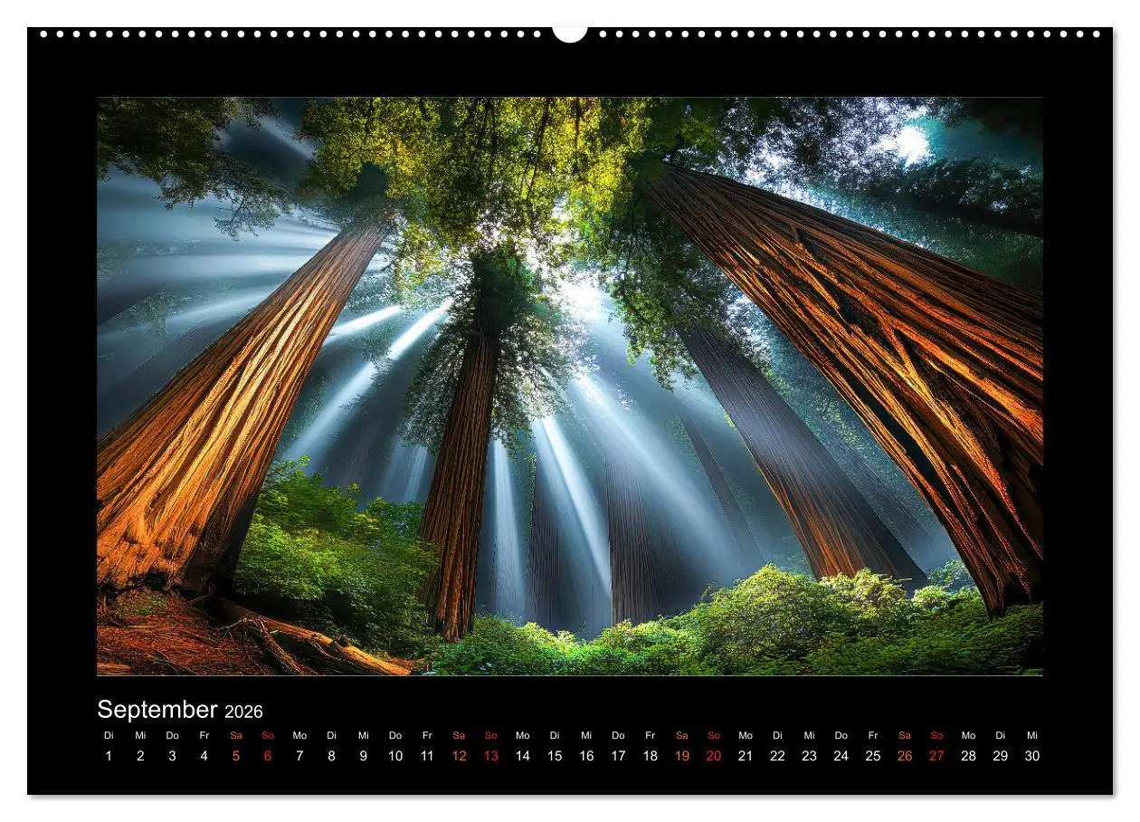 Bild: 9783457249840 | Nationalparks der USA - wilde Schönheiten (Wandkalender 2026 DIN A2...