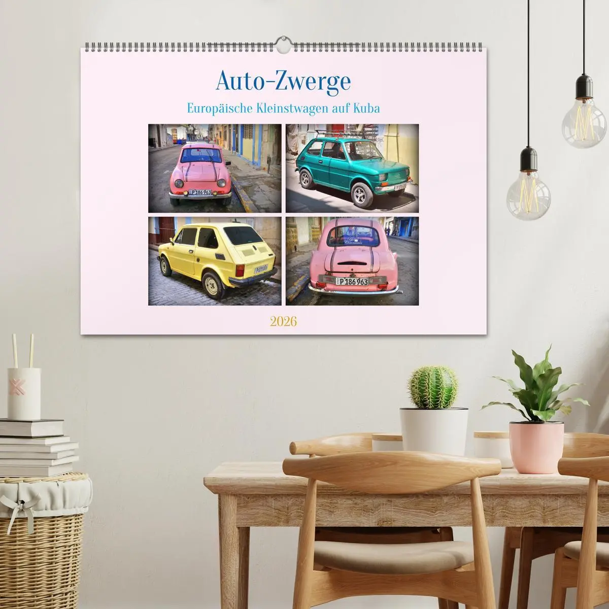 Bild: 9783457559840 | Auto-Zwerge - Europäische Kleinstwagen auf Kuba (Wandkalender 2026...