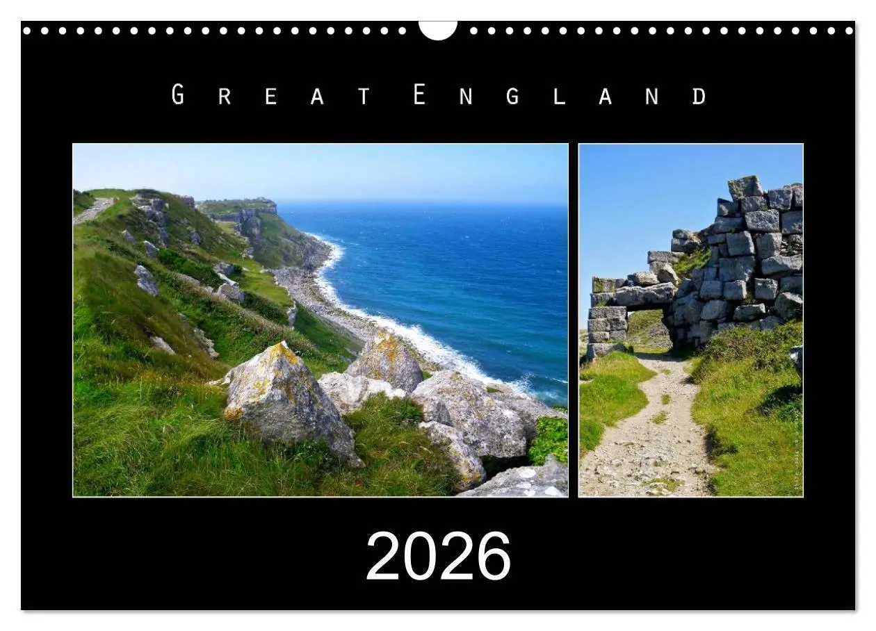 Cover: 9783516199840 | Great England 2026 (Wandkalender 2026 DIN A3 quer), CALVENDO...