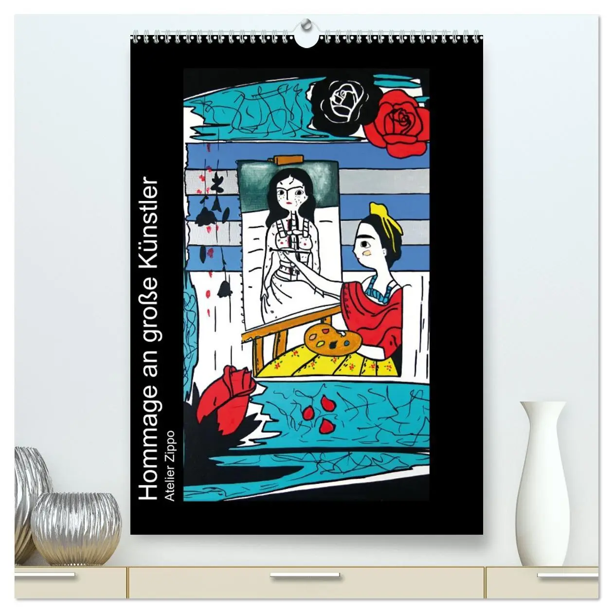 Cover: 9783516339840 | Hommage an große Künstler (hochwertiger Premium Wandkalender 2026...
