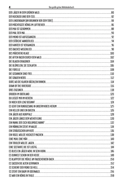 Bild: 9783865439840 | Das Große Grüne Volksliederbuch, Gitarre | 200 Lieder | Bosworth Music