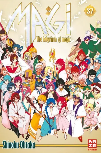 Cover: 9782889219940 | Magi 37 | The Labyrinth of Magic | Shinobu Ohtaka | Taschenbuch | 2019