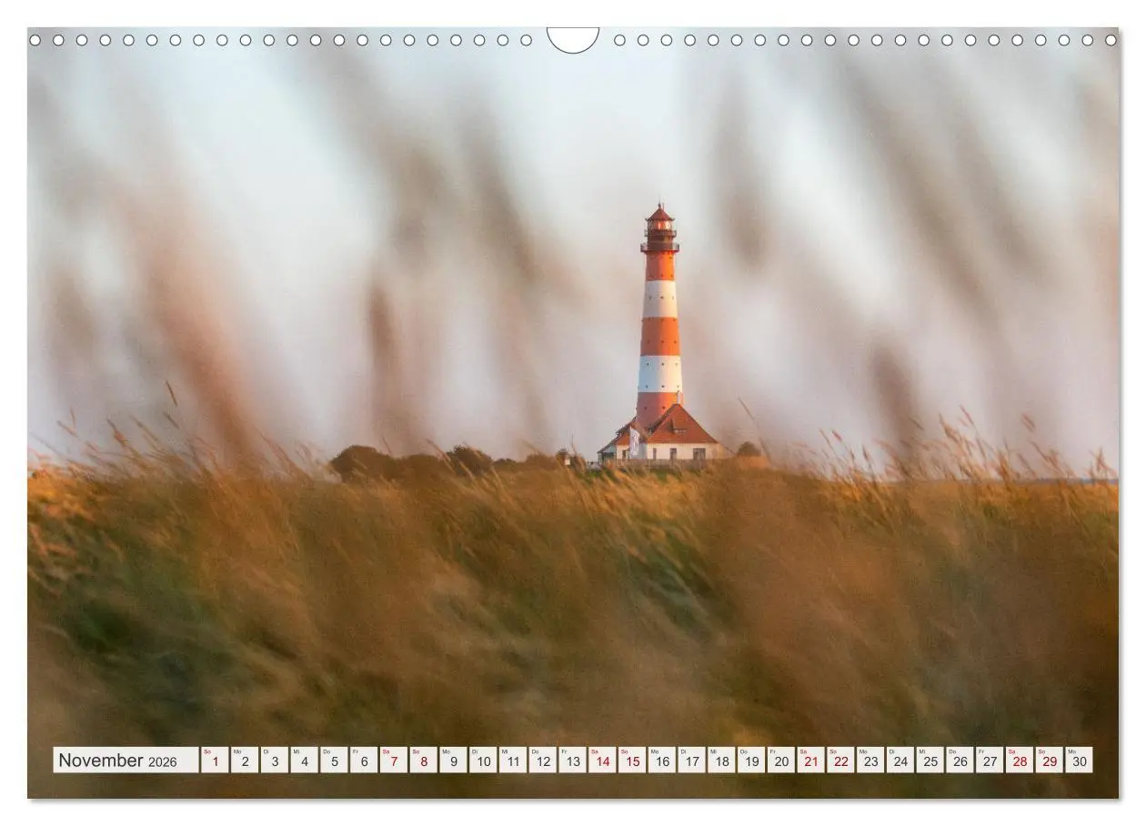 Bild: 9783457619940 | Urlaub in Nordfriesland (Wandkalender 2026 DIN A3 quer), CALVENDO...